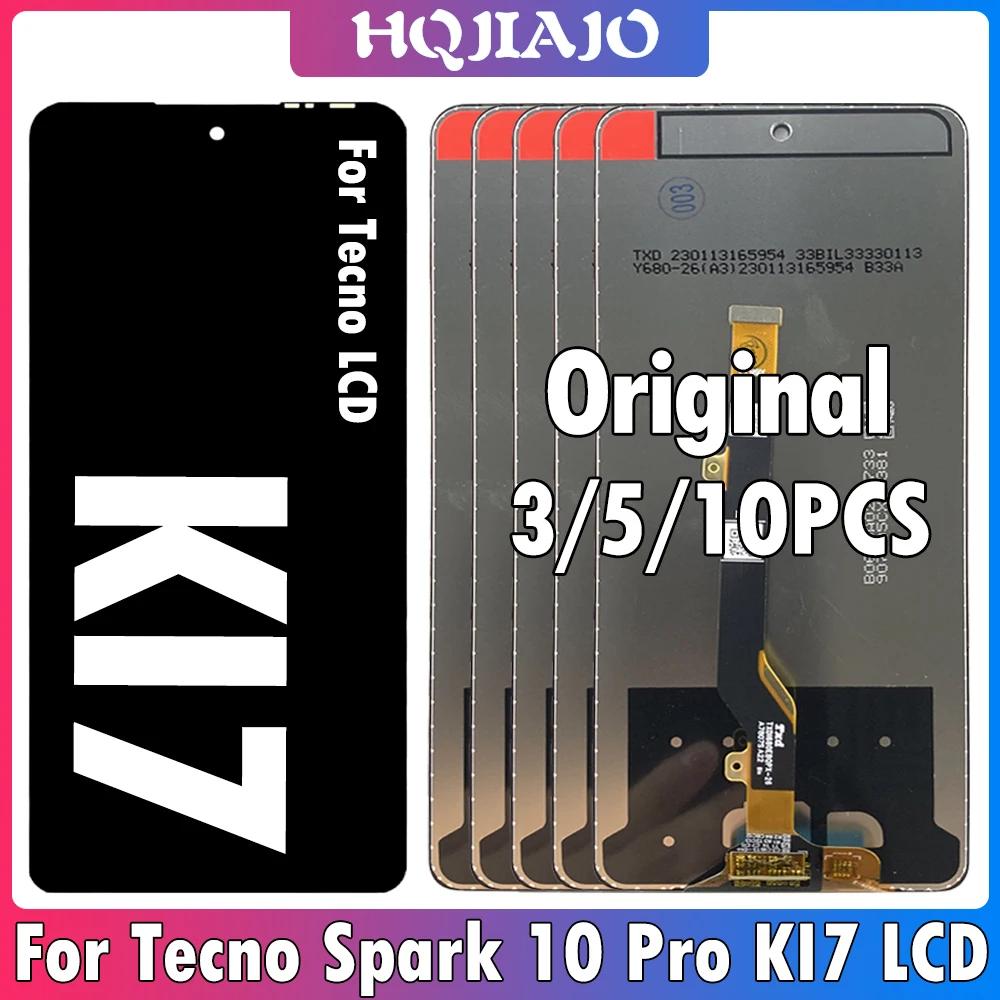 Tecno Spark 10 Pro LCD ÷ ũ ġ  Ÿ , Tecno KI7 LCD  ǰ,  6.8 ġ, 3 , 5 , 10 